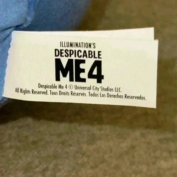 14-inch Despicable Me 4 Snorkel Carl plush  NWT - Picture 5 of 6